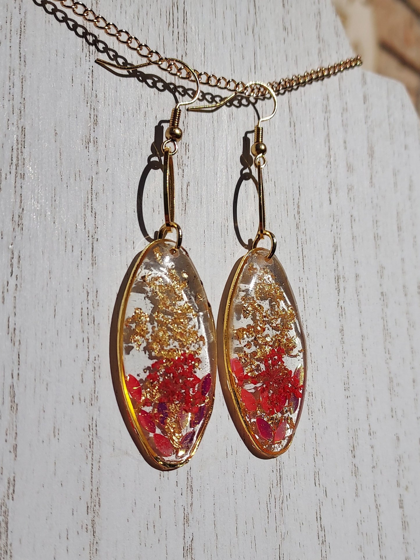 Queen Anne's Lace Earrings #2