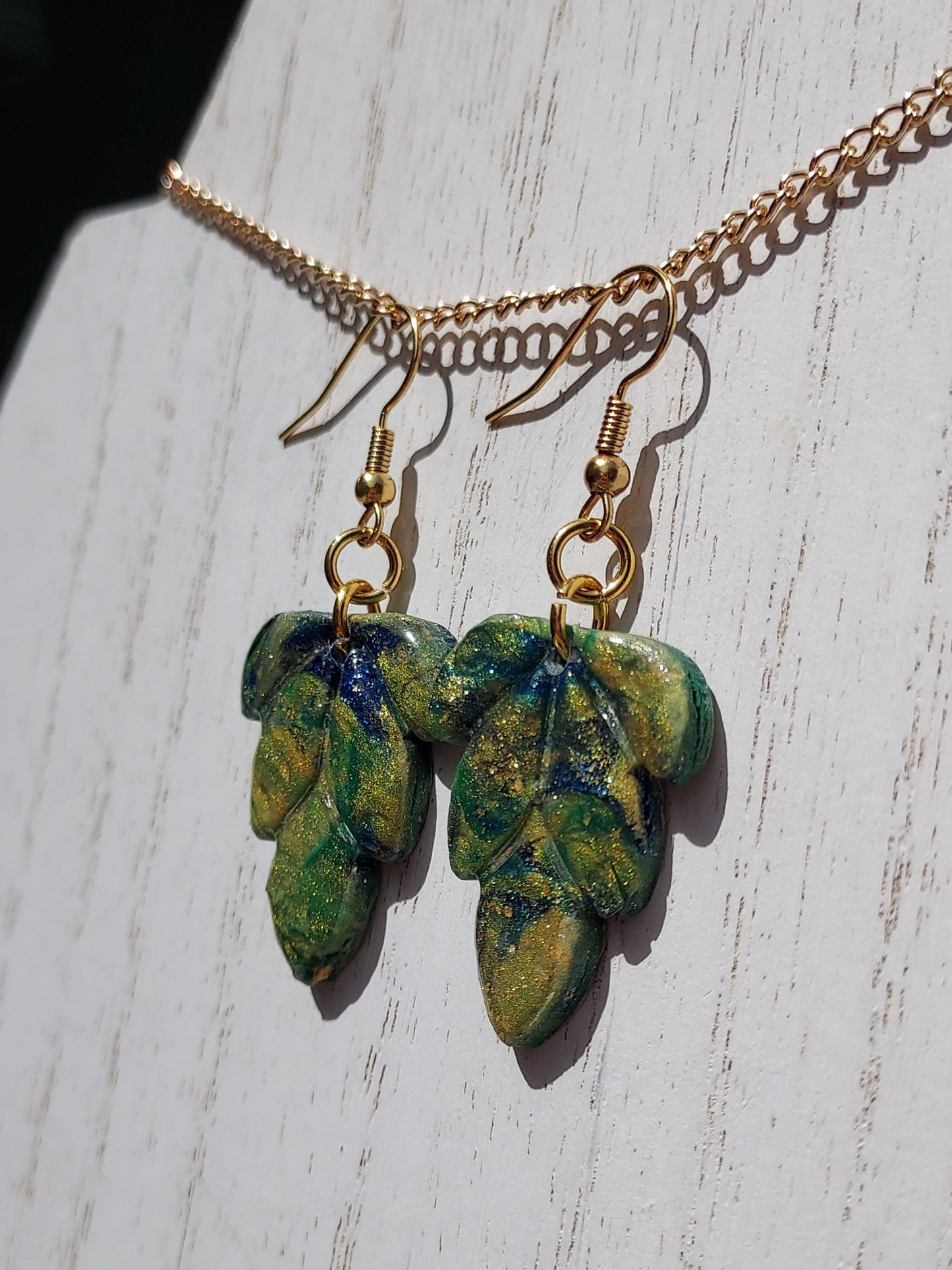 Turtle Clay Earrings #2