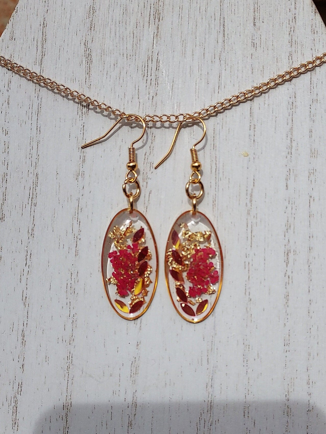 Queen Anne's Lace Earrings #4