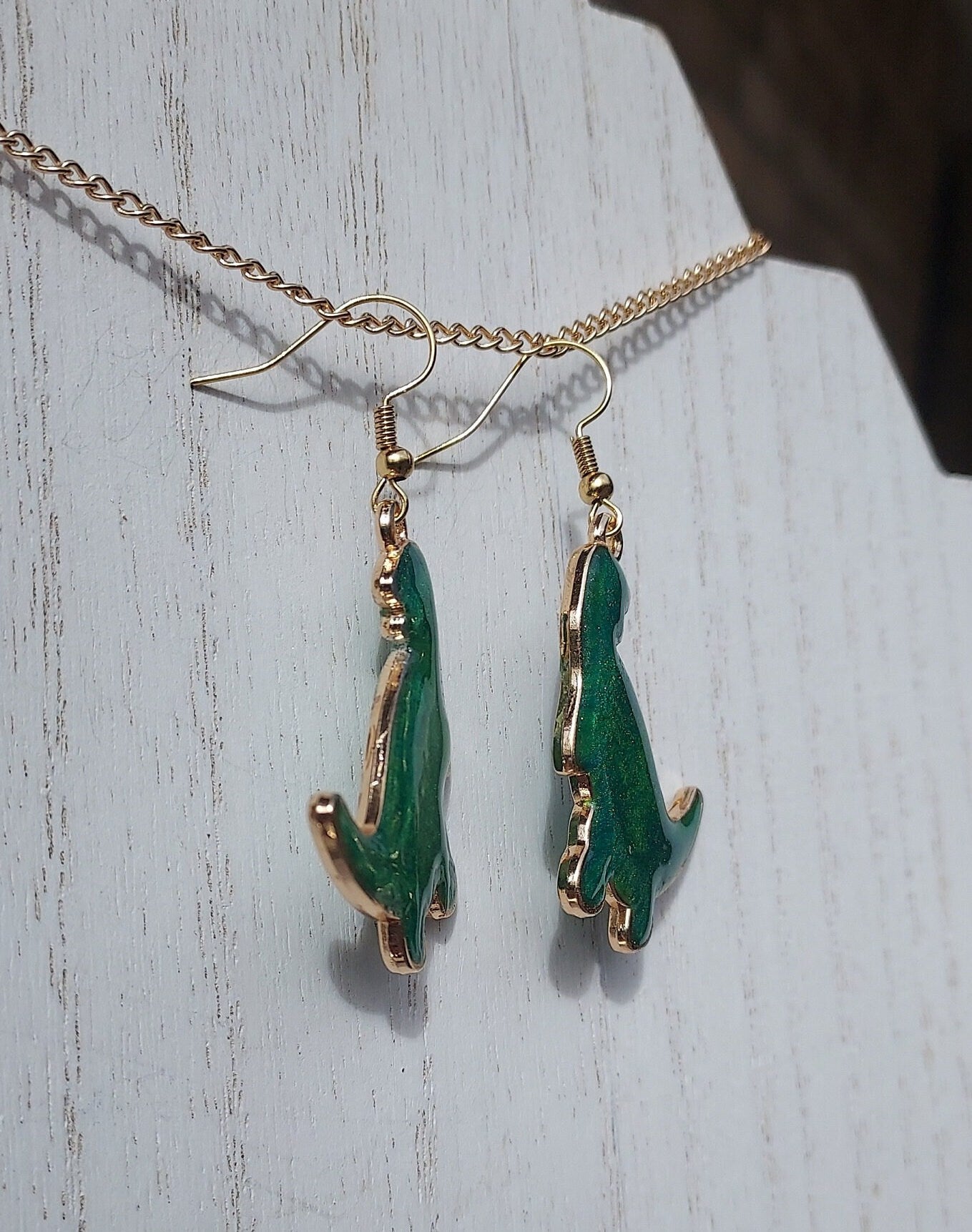 Dinosaur Earrings #3