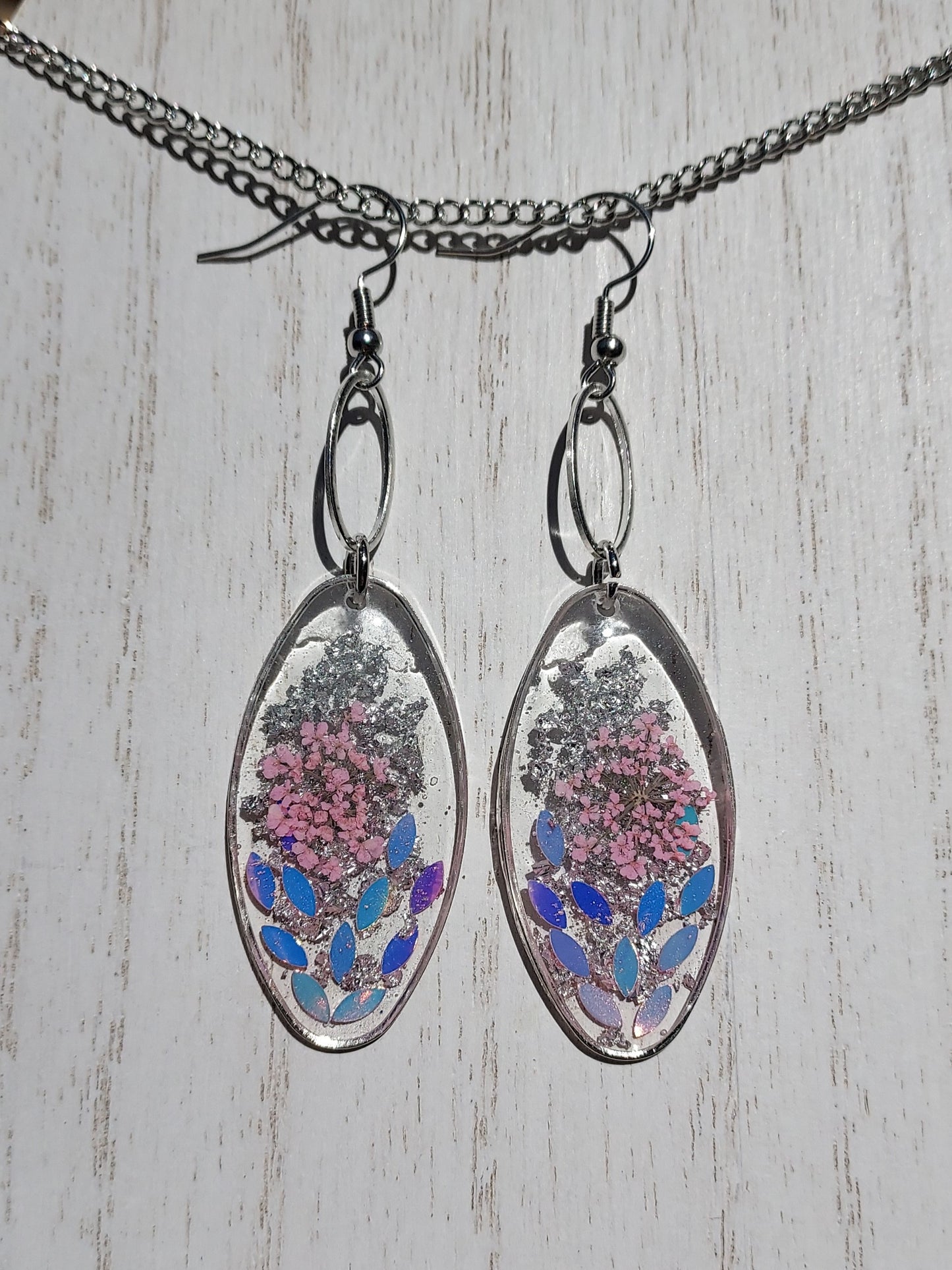 Queen Anne's Lace Earrings #1