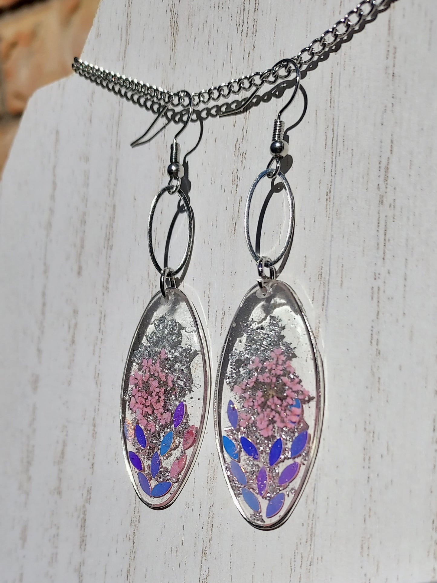 Queen Anne's Lace Earrings #1