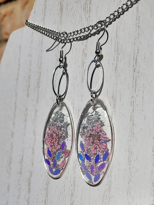 Queen Anne's Lace Earrings #1