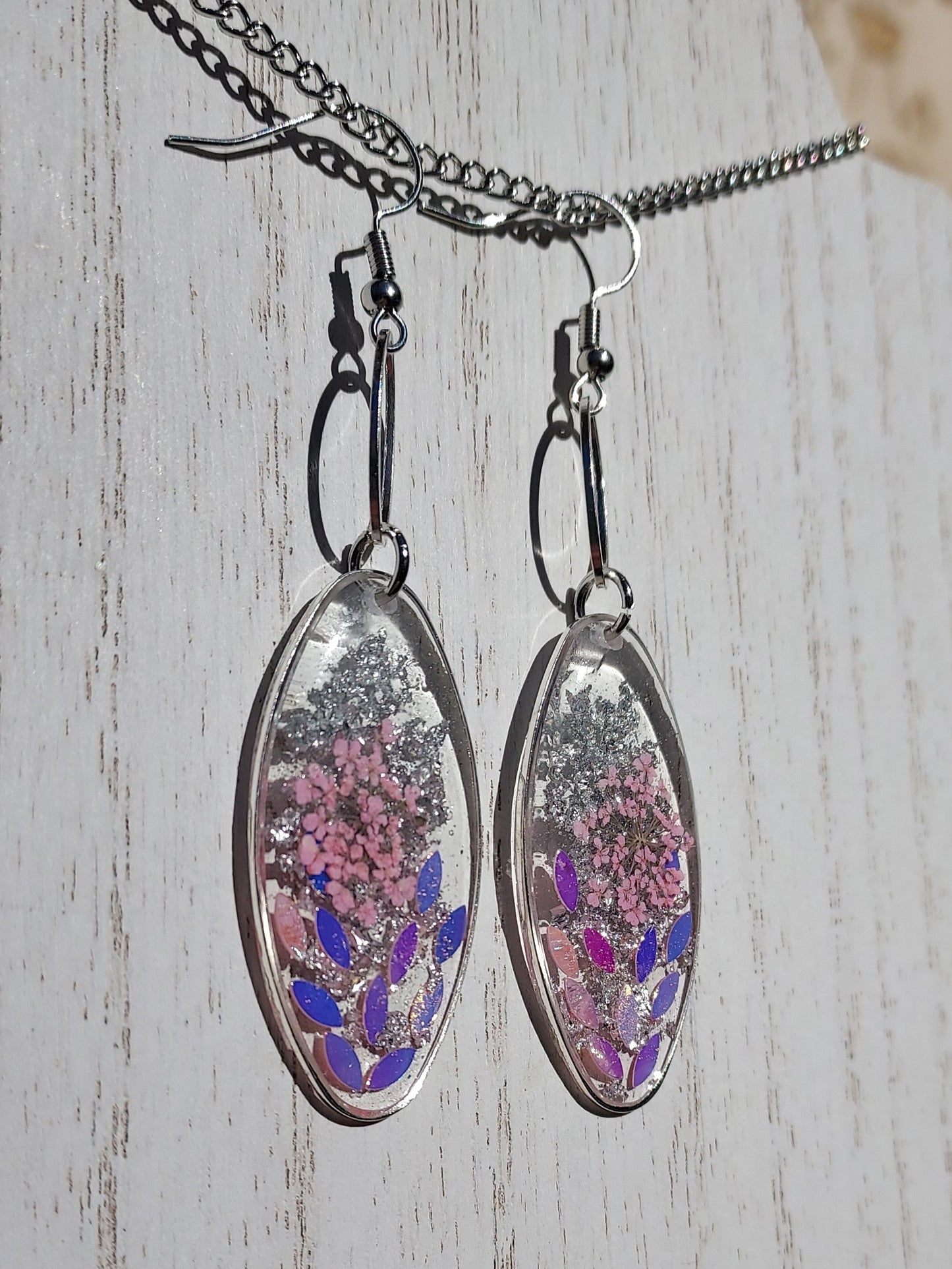 Queen Anne's Lace Earrings #1