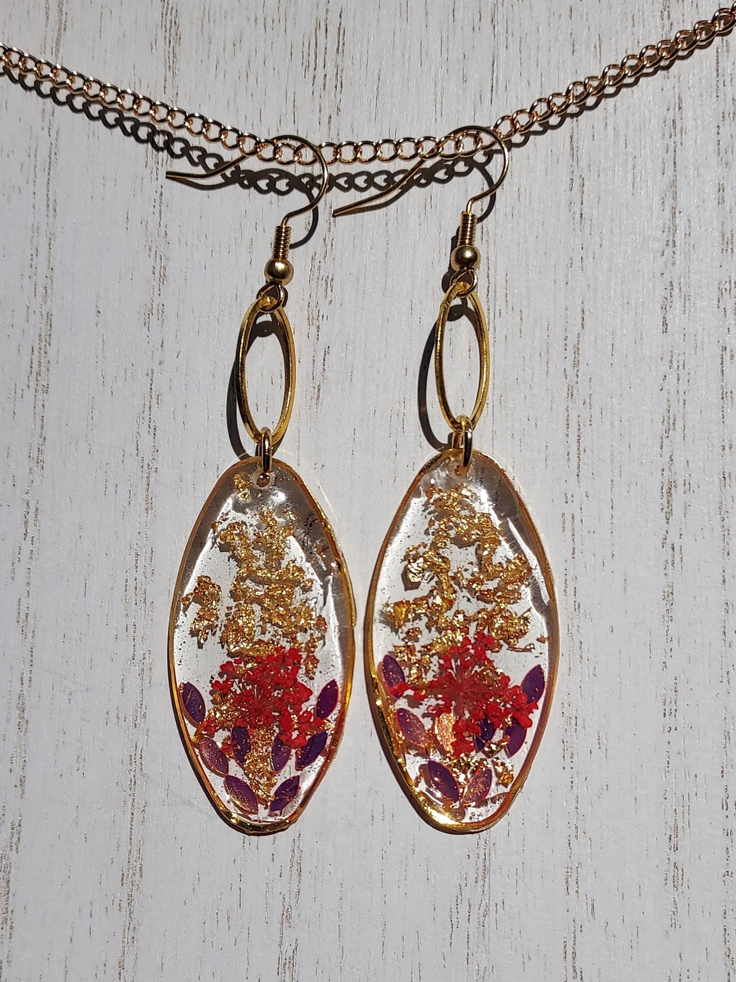 Queen Anne's Lace Earrings #2
