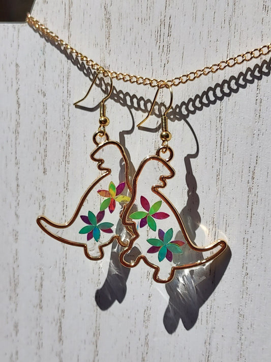 Dinosaur Earrings #1