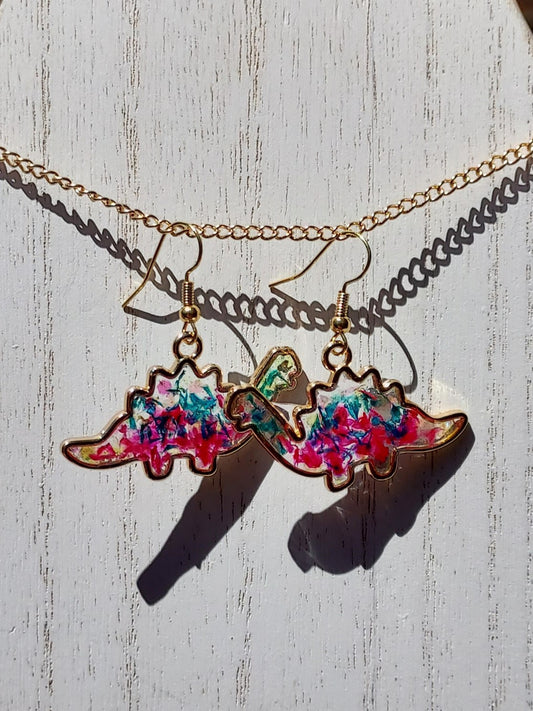 Dinosaur Earrings #2