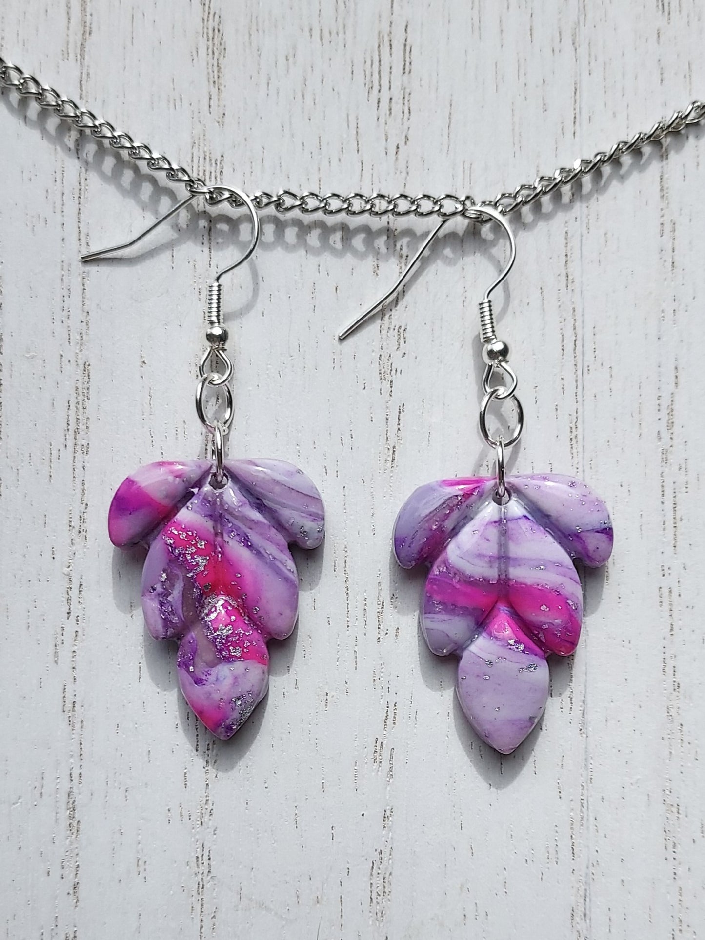 Pinky Clay Earrings #2