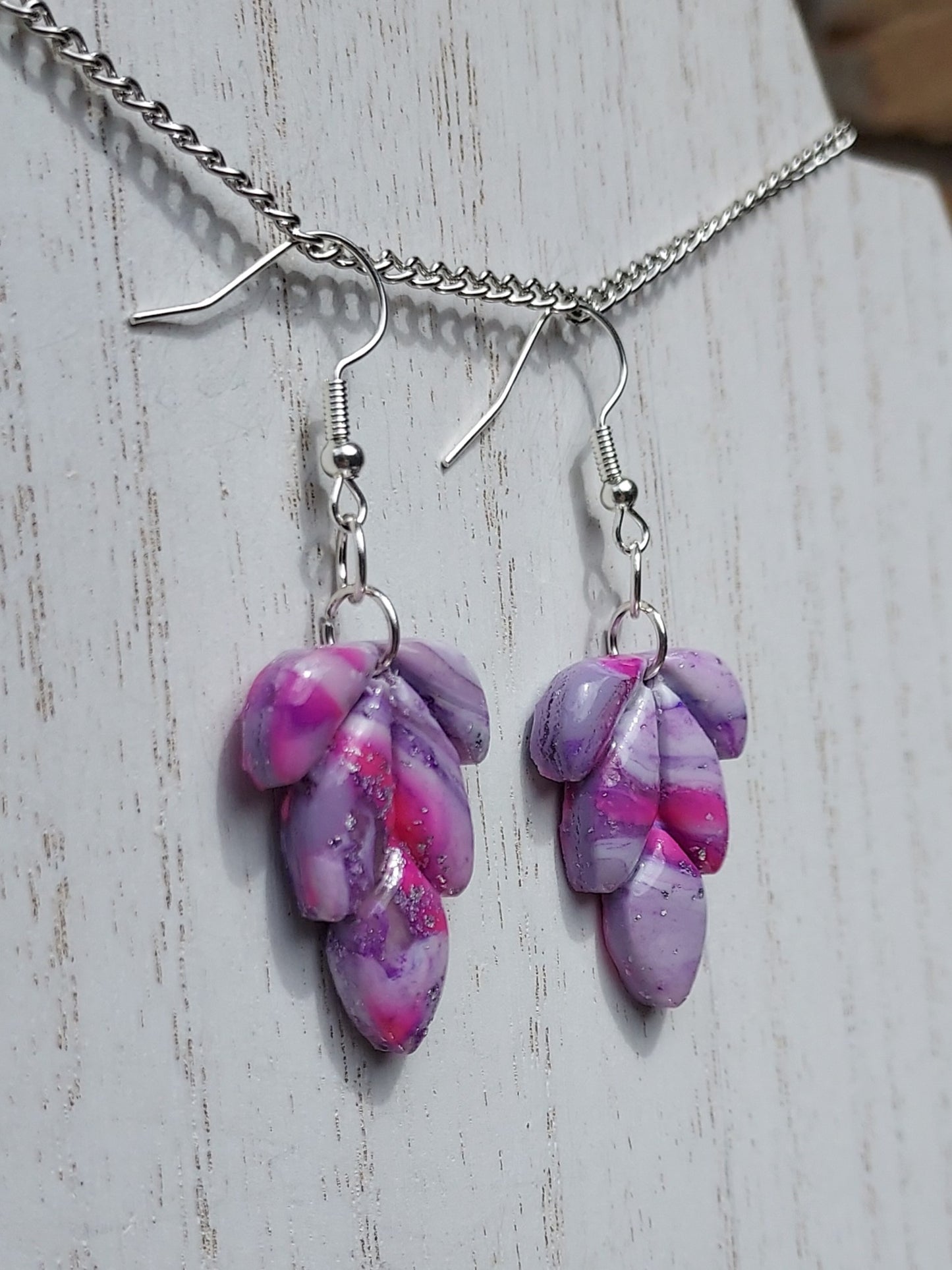 Pinky Clay Earrings #2
