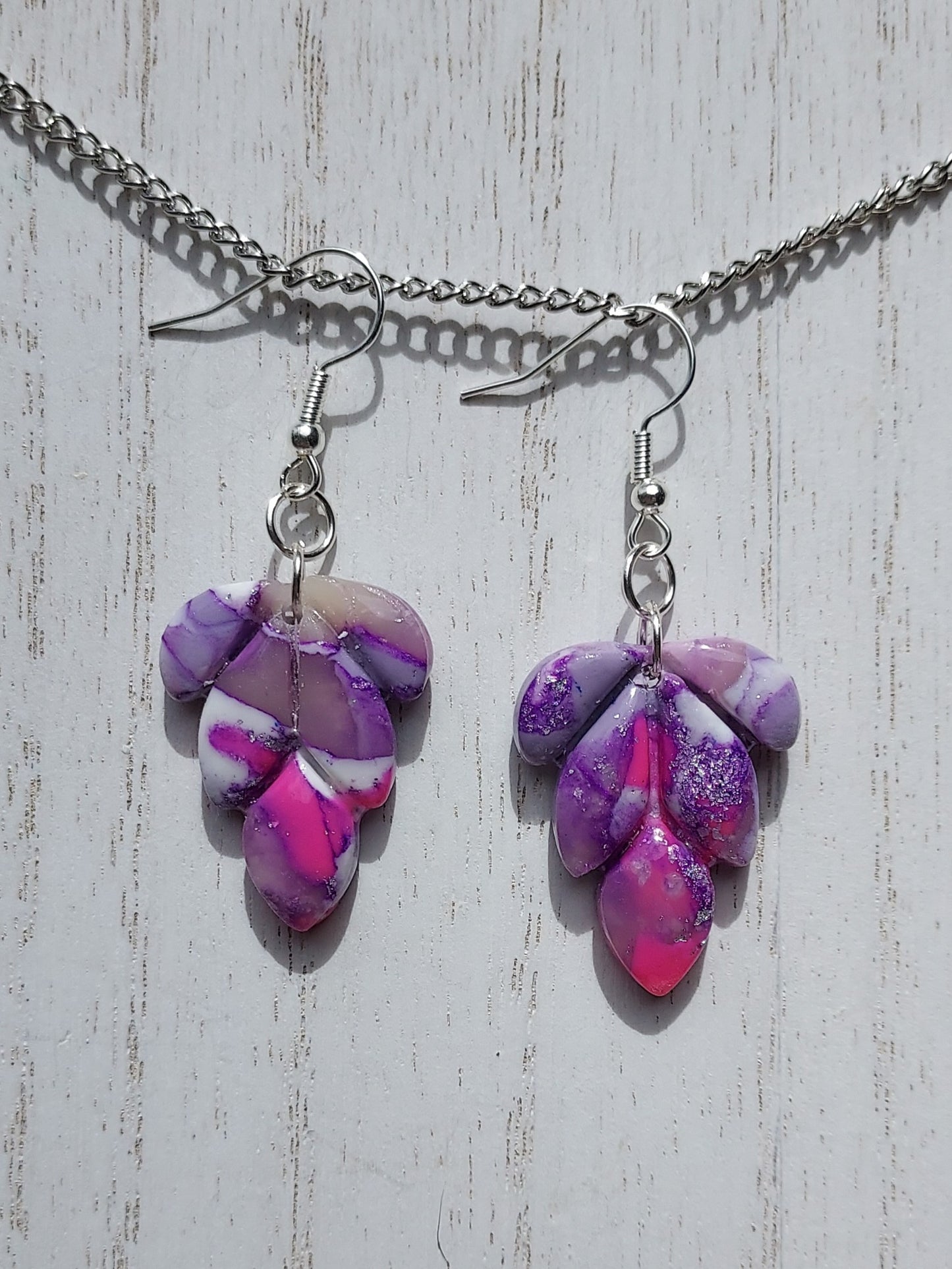 Pinky Clay Earrings #3