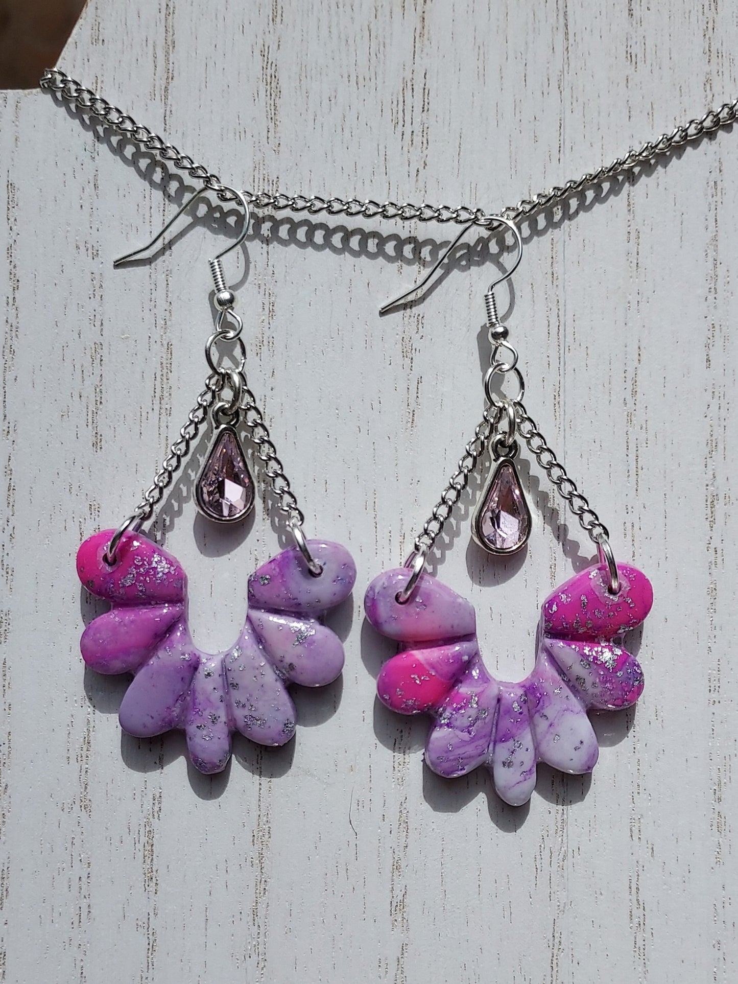 Pinky Clay Earrings #6