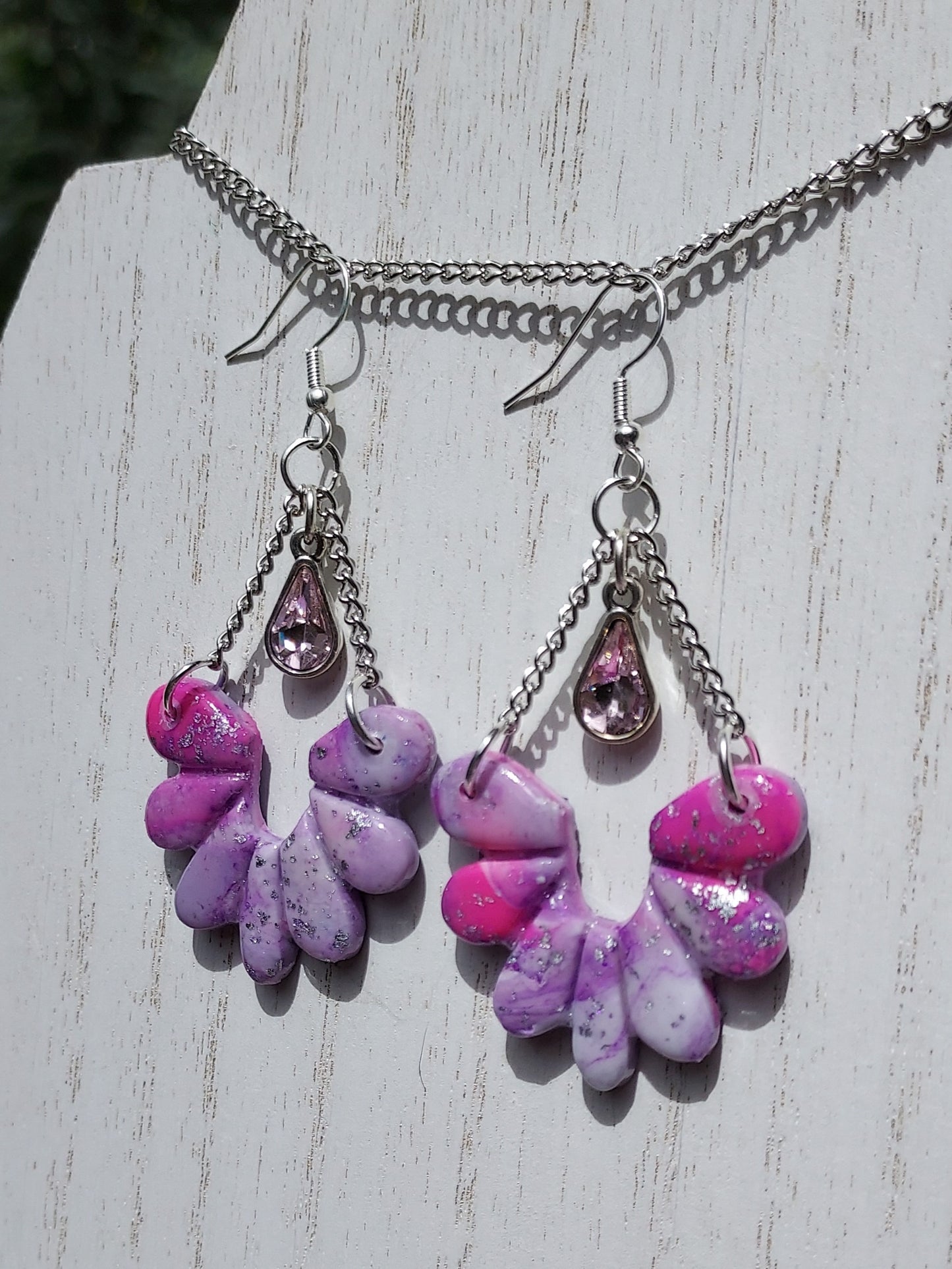 Pinky Clay Earrings #6