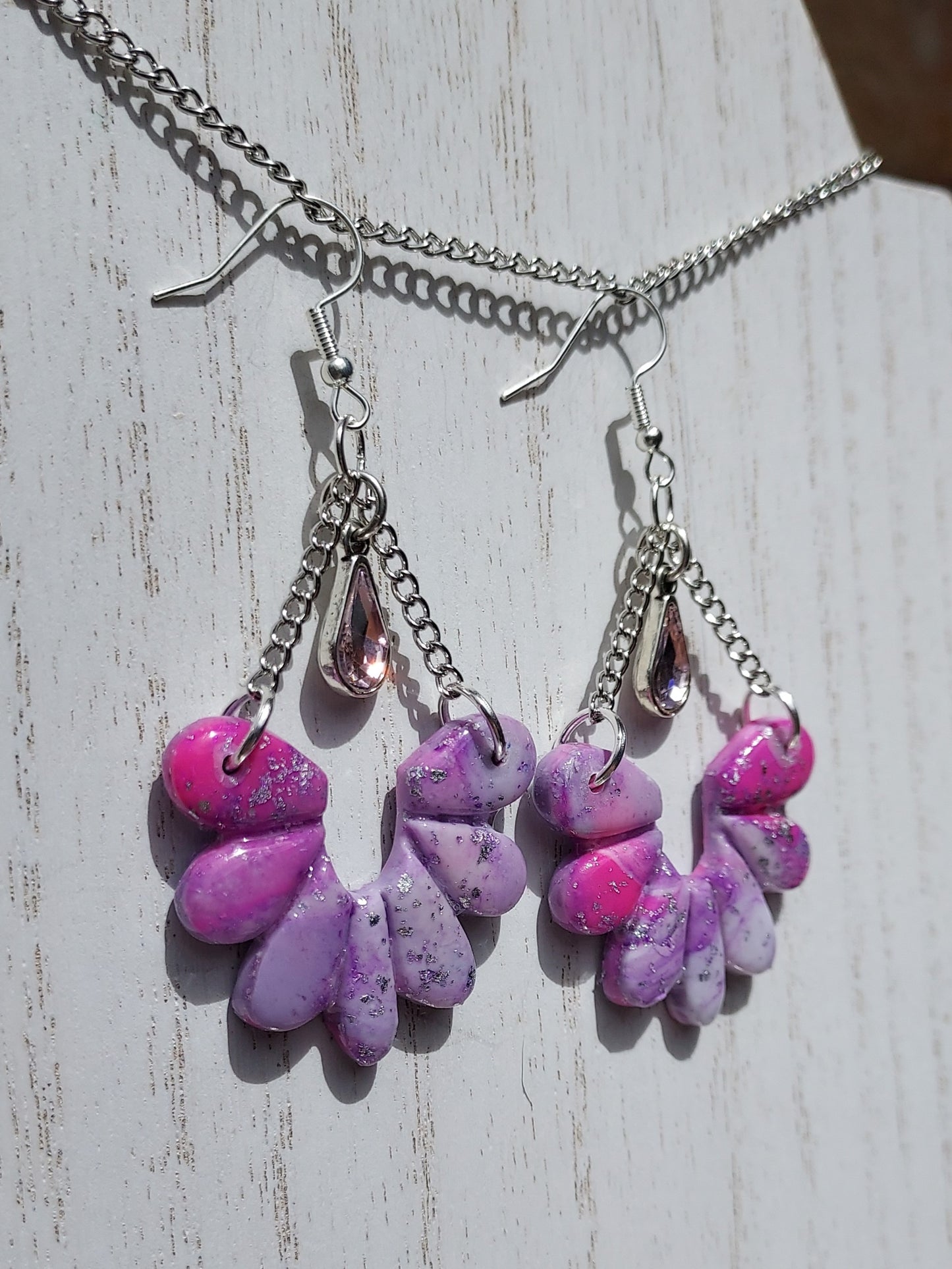 Pinky Clay Earrings #6