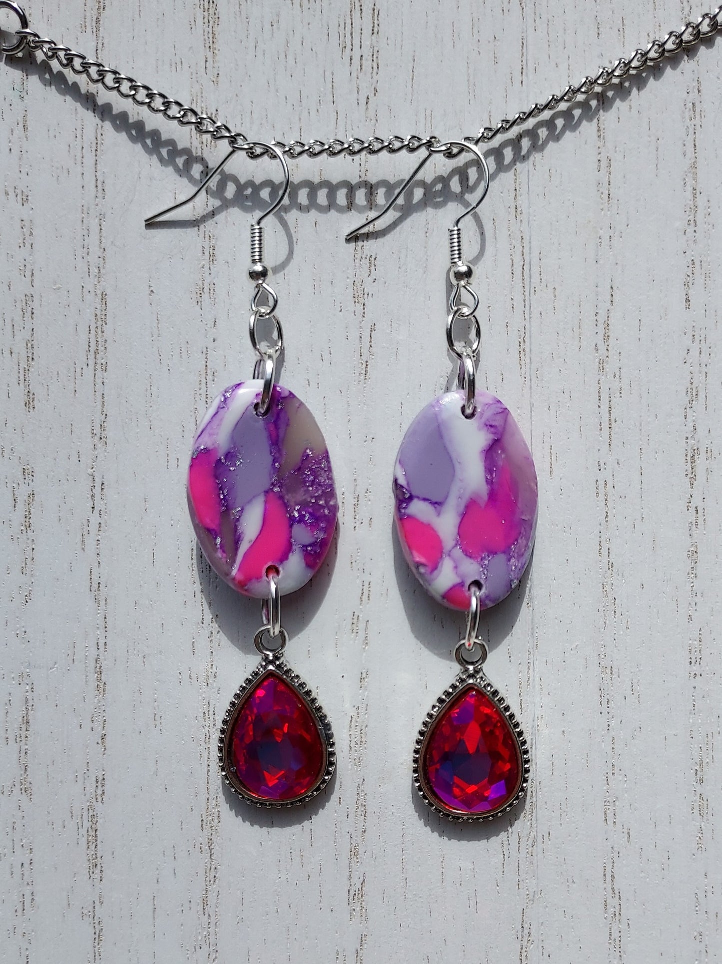 Pinky Clay Earrings #5