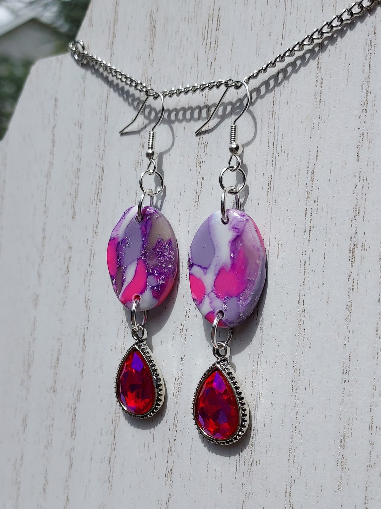 Pinky Clay Earrings #5