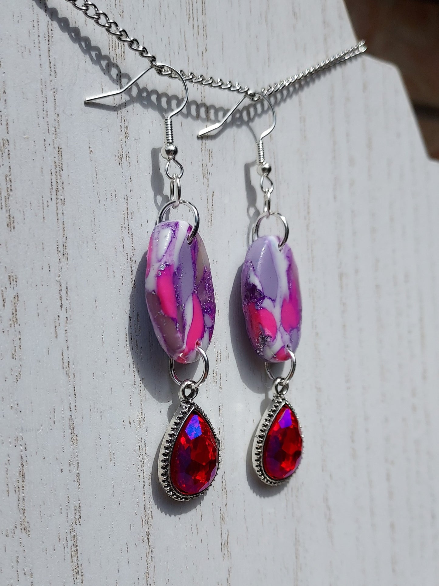 Pinky Clay Earrings #5