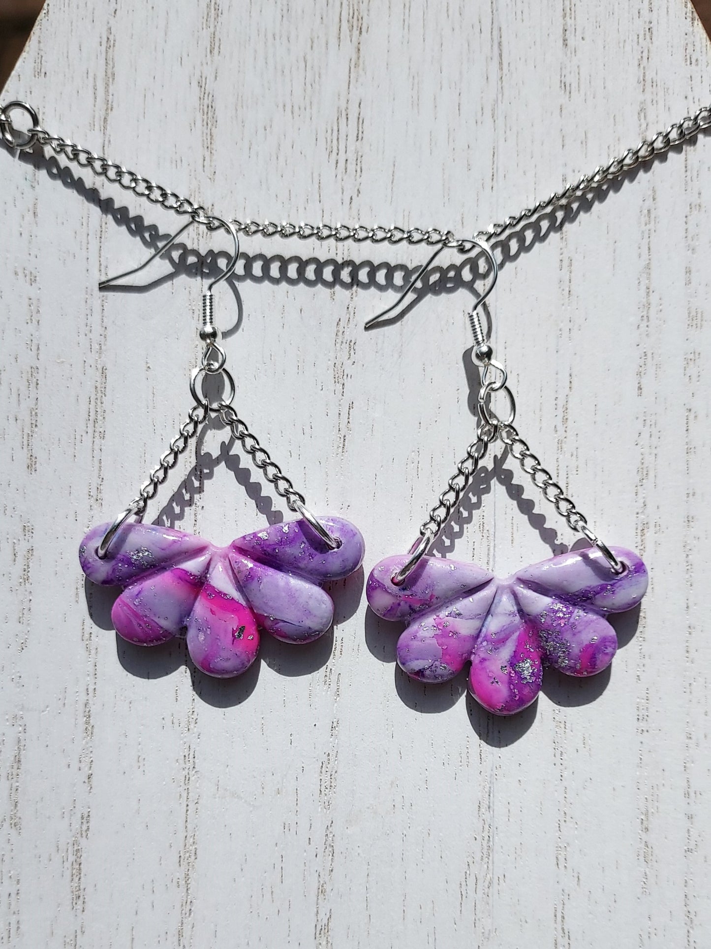 Pinky Clay Earrings #4