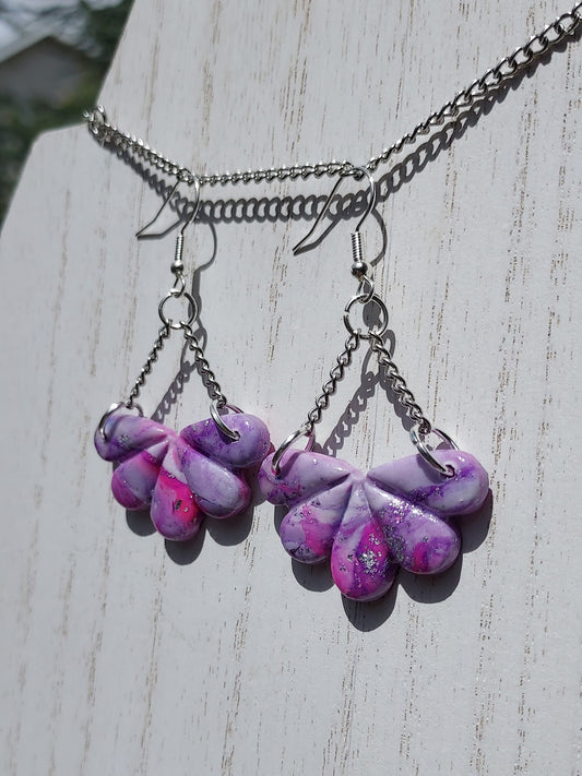 Pinky Clay Earrings #4