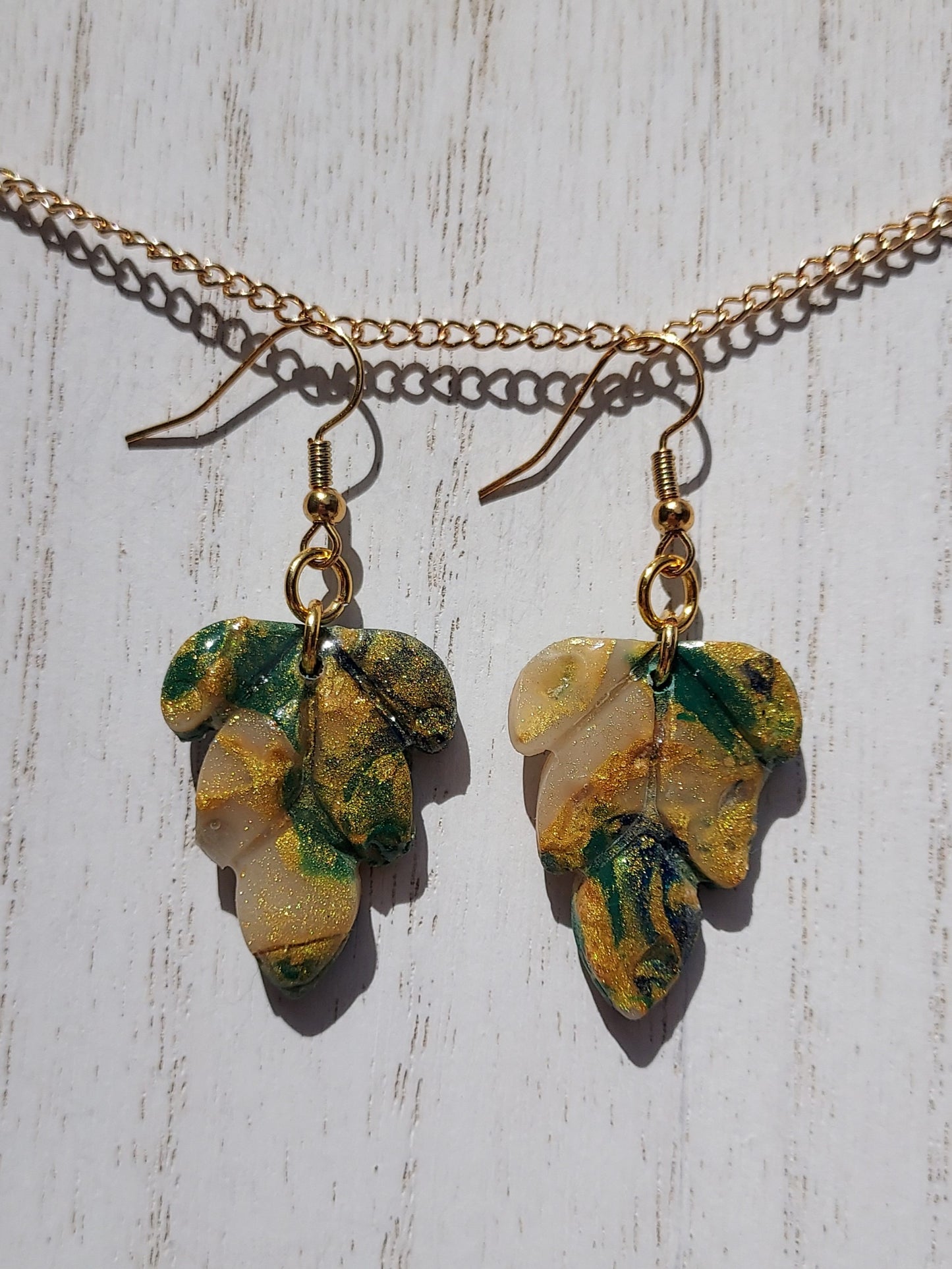 Turtle Clay Earrings #1