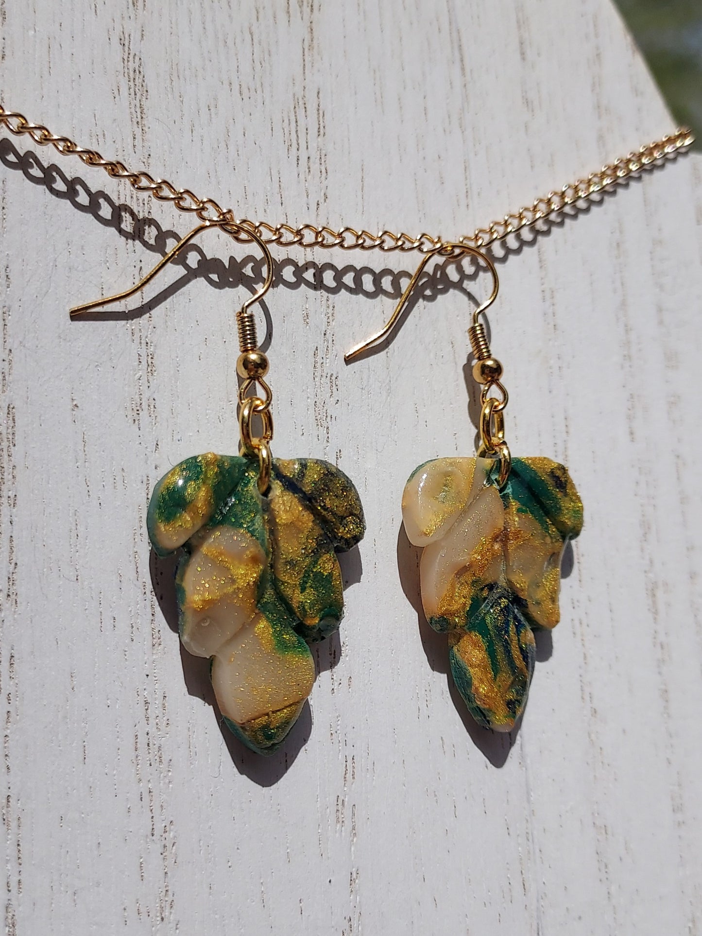 Turtle Clay Earrings #1
