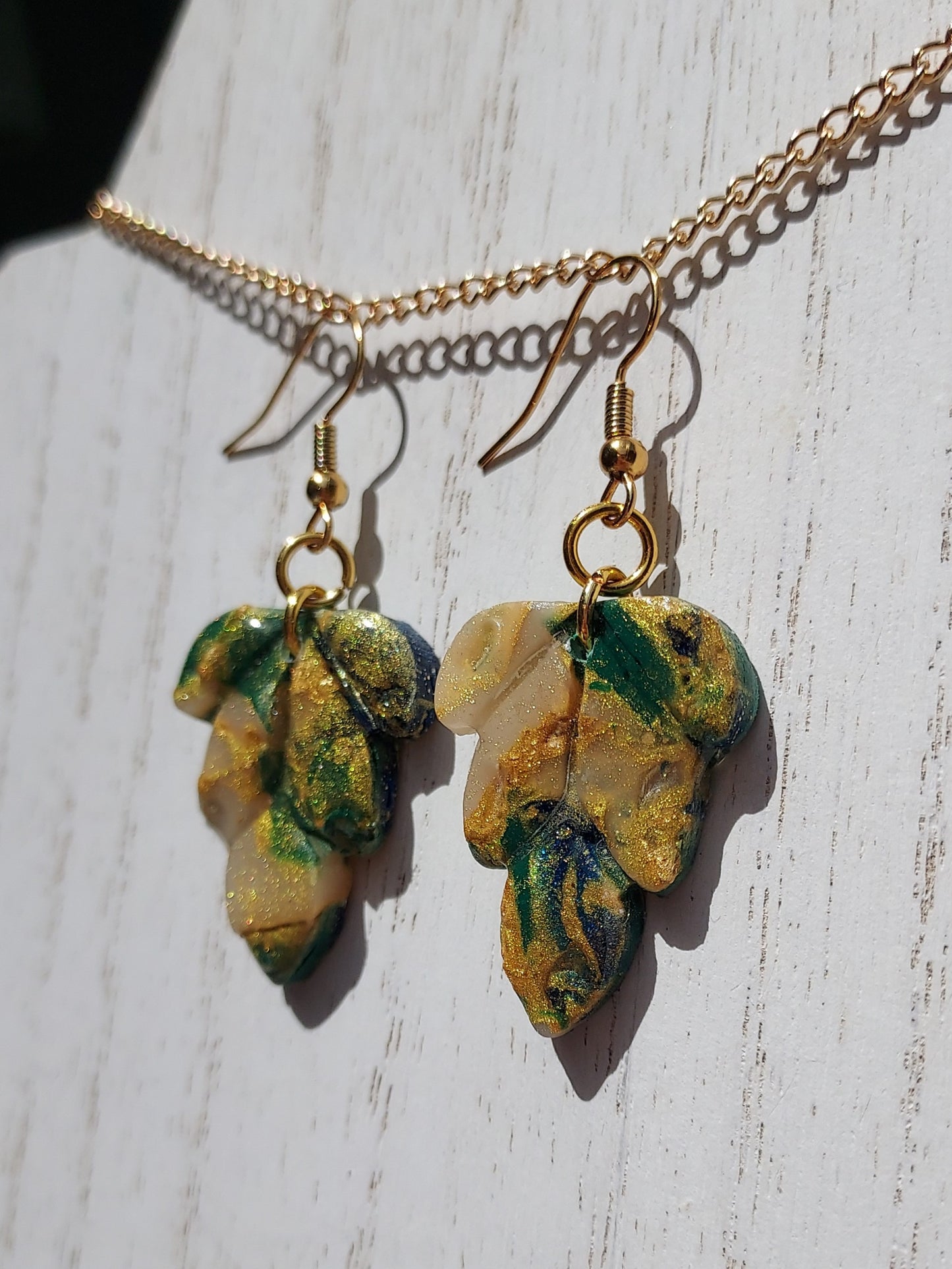 Turtle Clay Earrings #1