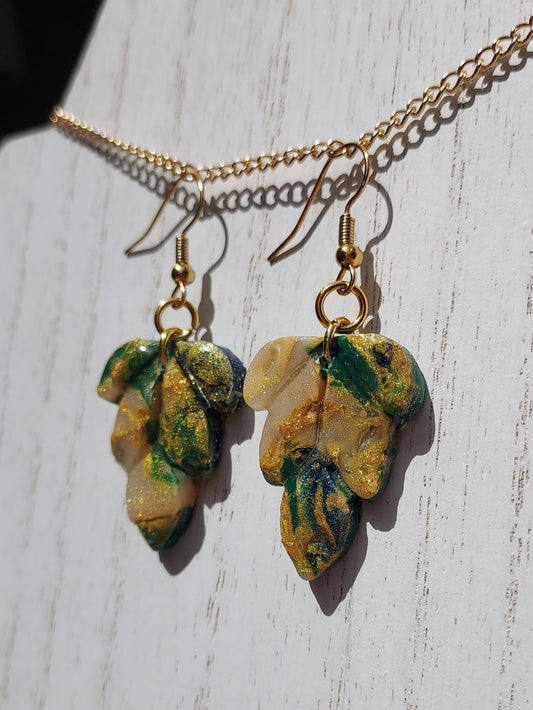 Turtle Clay Earrings #1