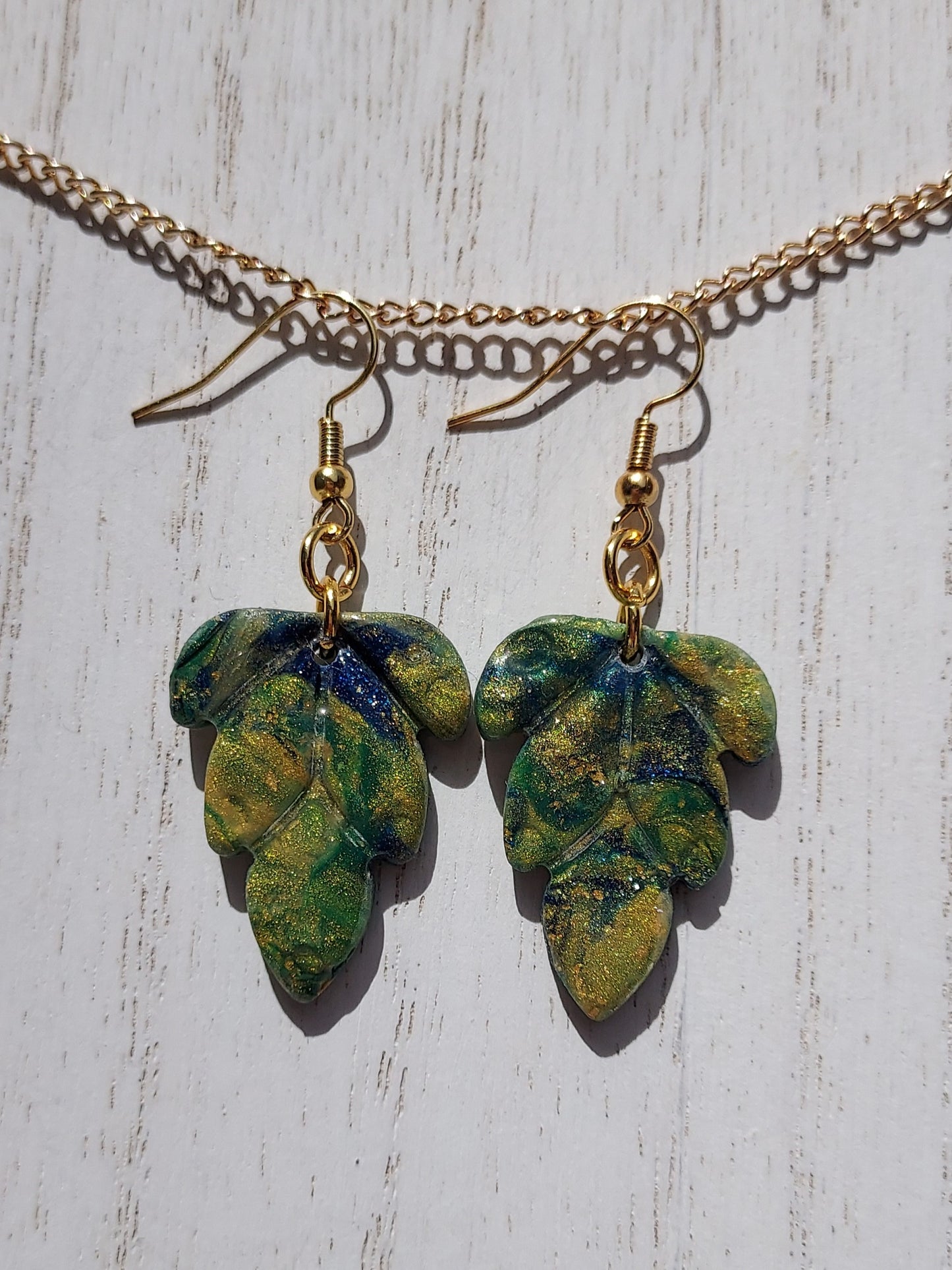 Turtle Clay Earrings #2