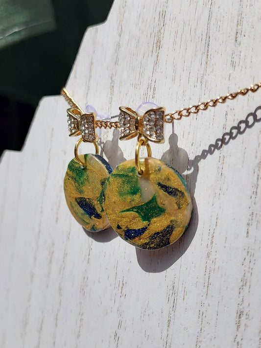 Turtle Clay Earrings #4