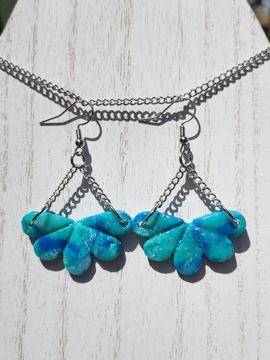 Sea Glass Clay Earrings #5