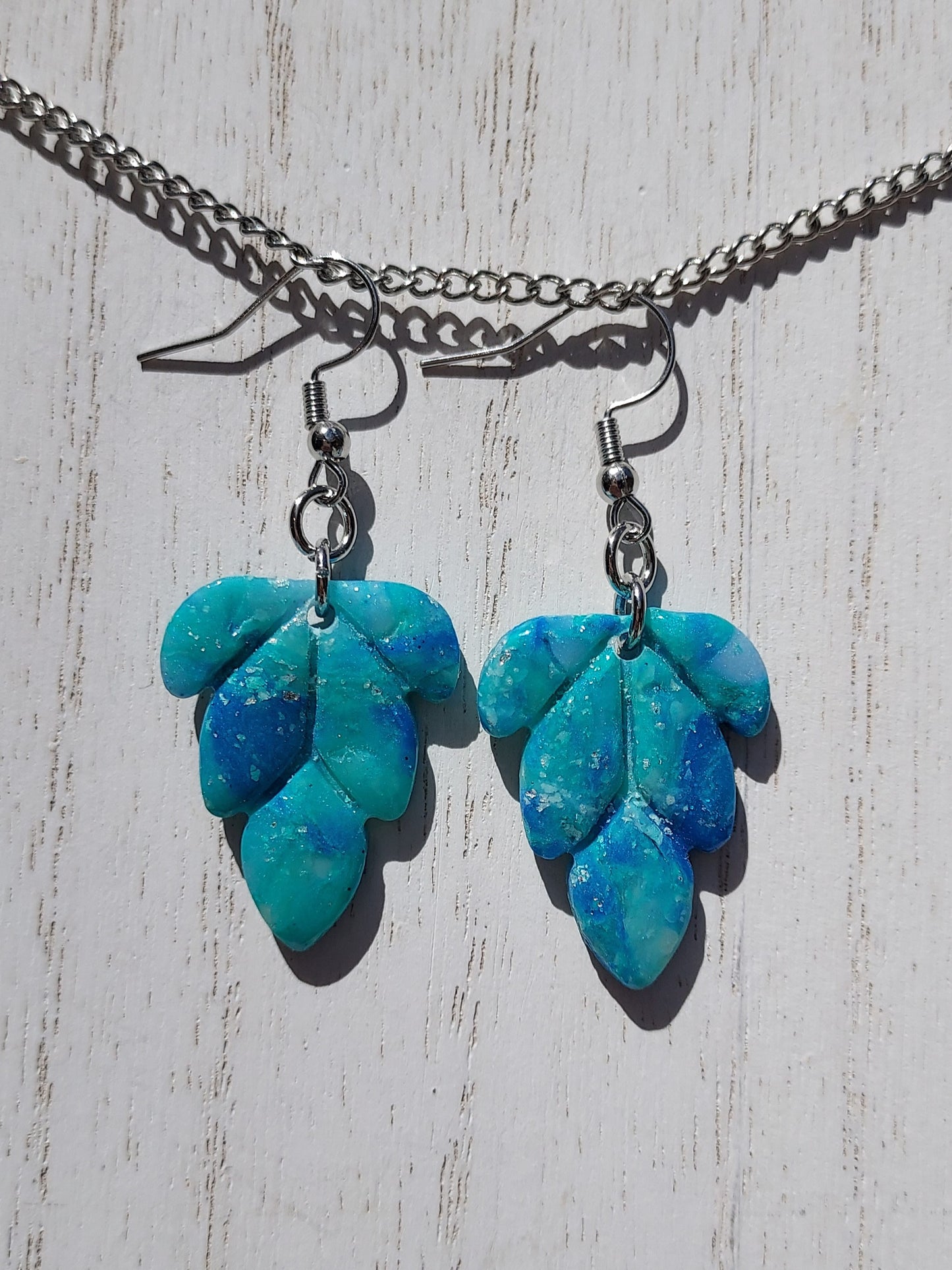 Sea Glass Clay Earrings #2