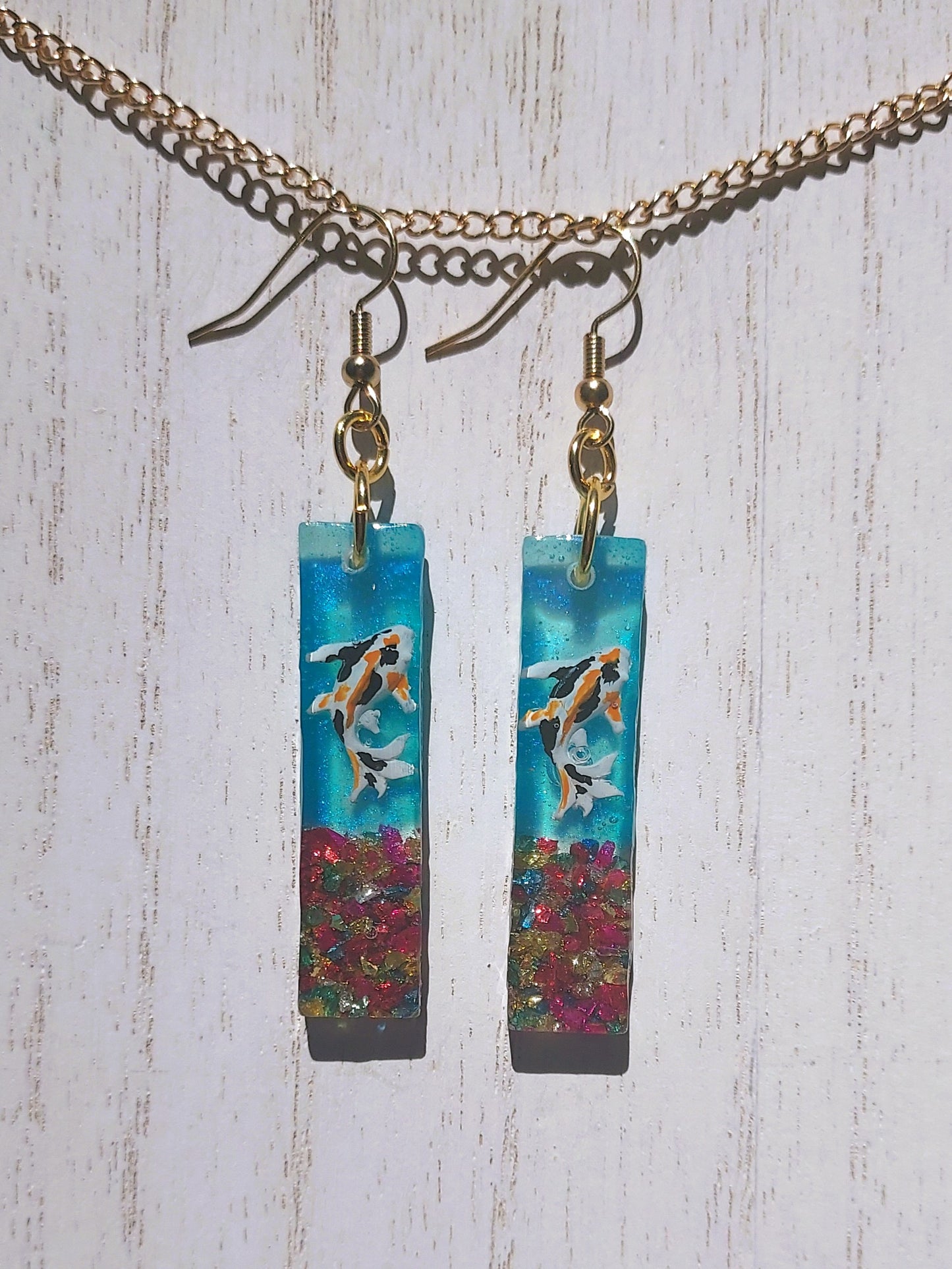 Koi Fish Earrings #2