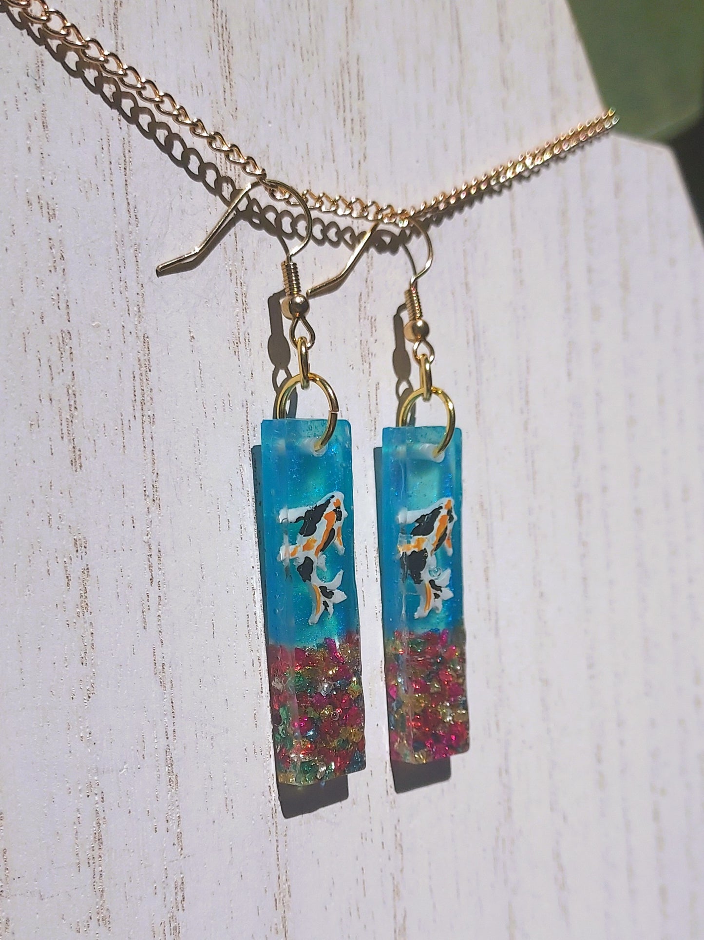 Koi Fish Earrings #2