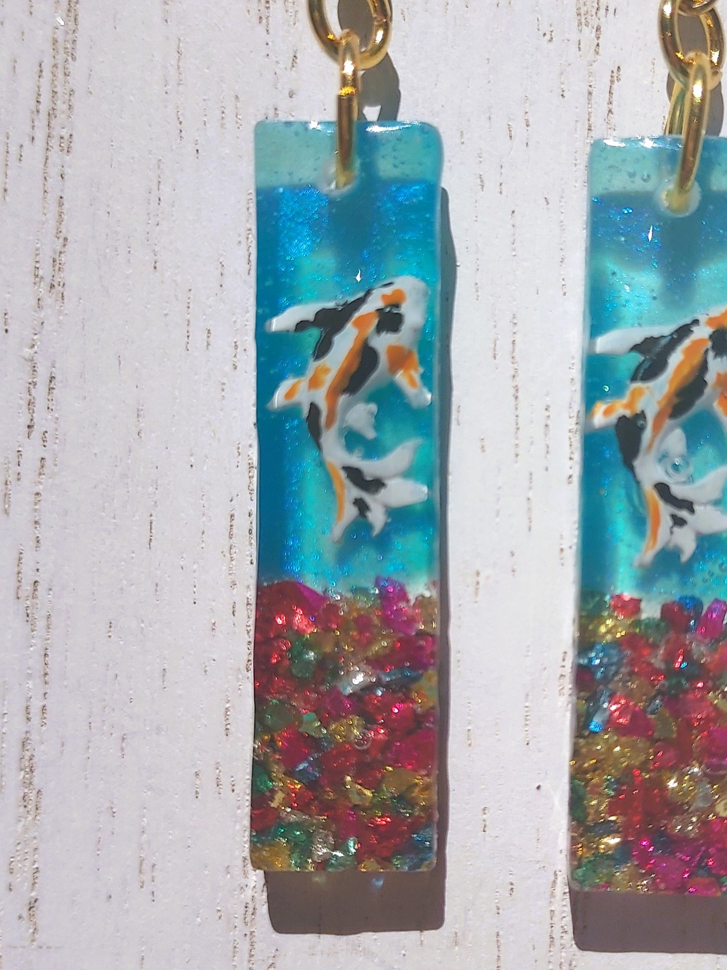 Koi Fish Earrings #2