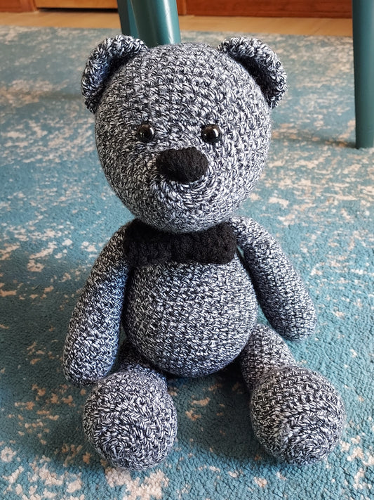 Tuxedo Crochet Bear