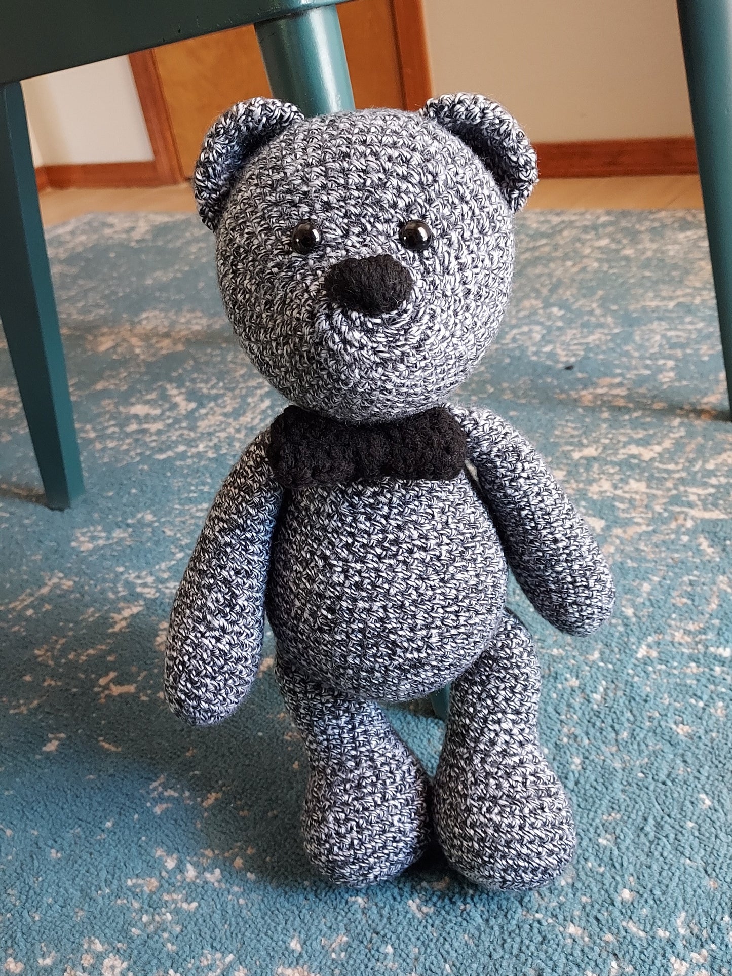 Tuxedo Crochet Bear