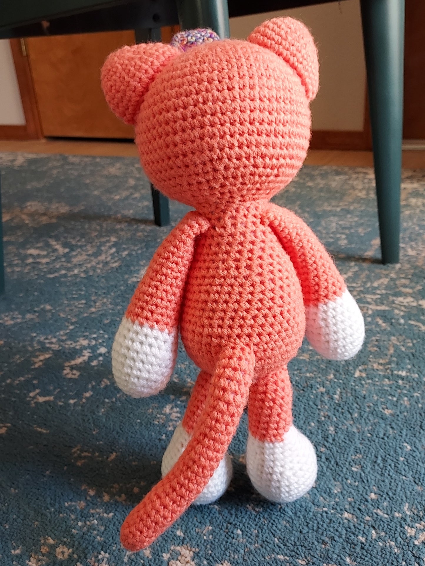 Orange Crochet Kitty
