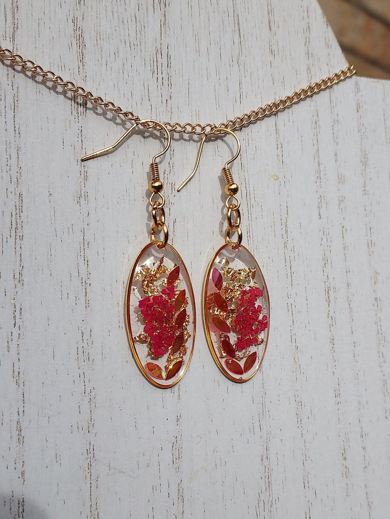 Queen Anne's Lace Earrings #4