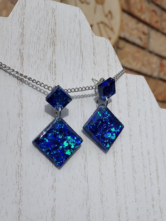 Color-Changing Glitter Earrings #4