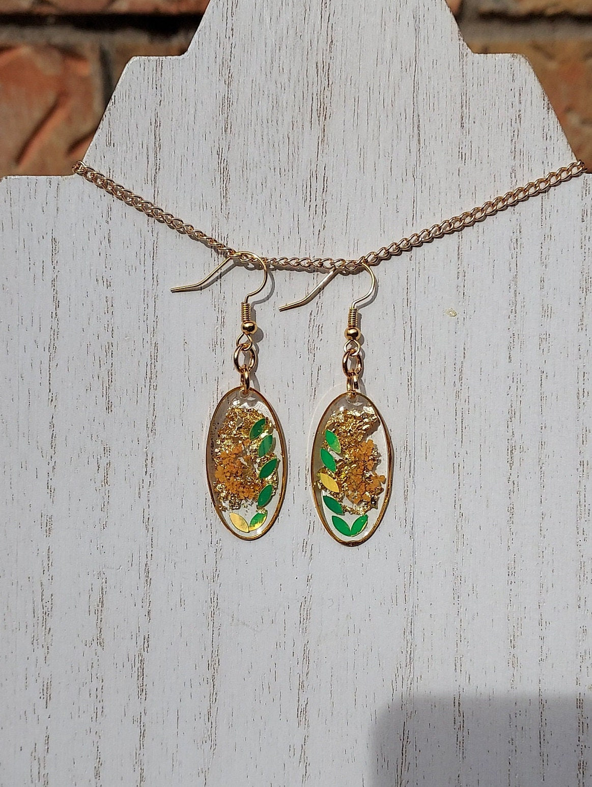 Queen Anne's Lace Earrings #3