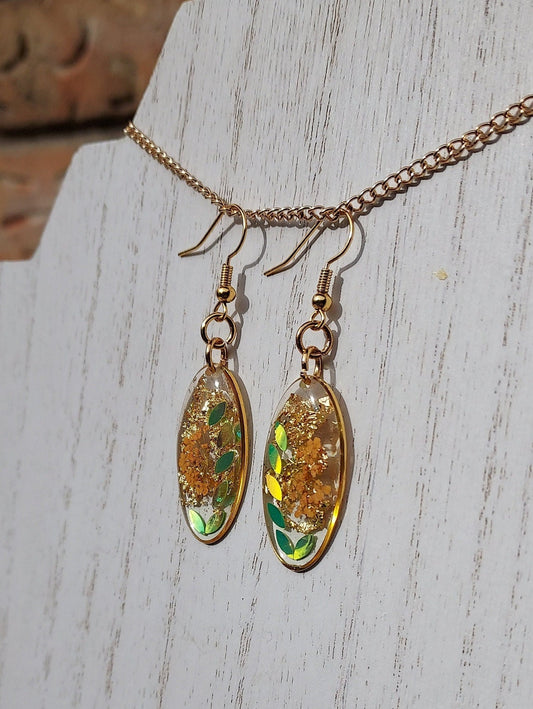 Queen Anne's Lace Earrings #3