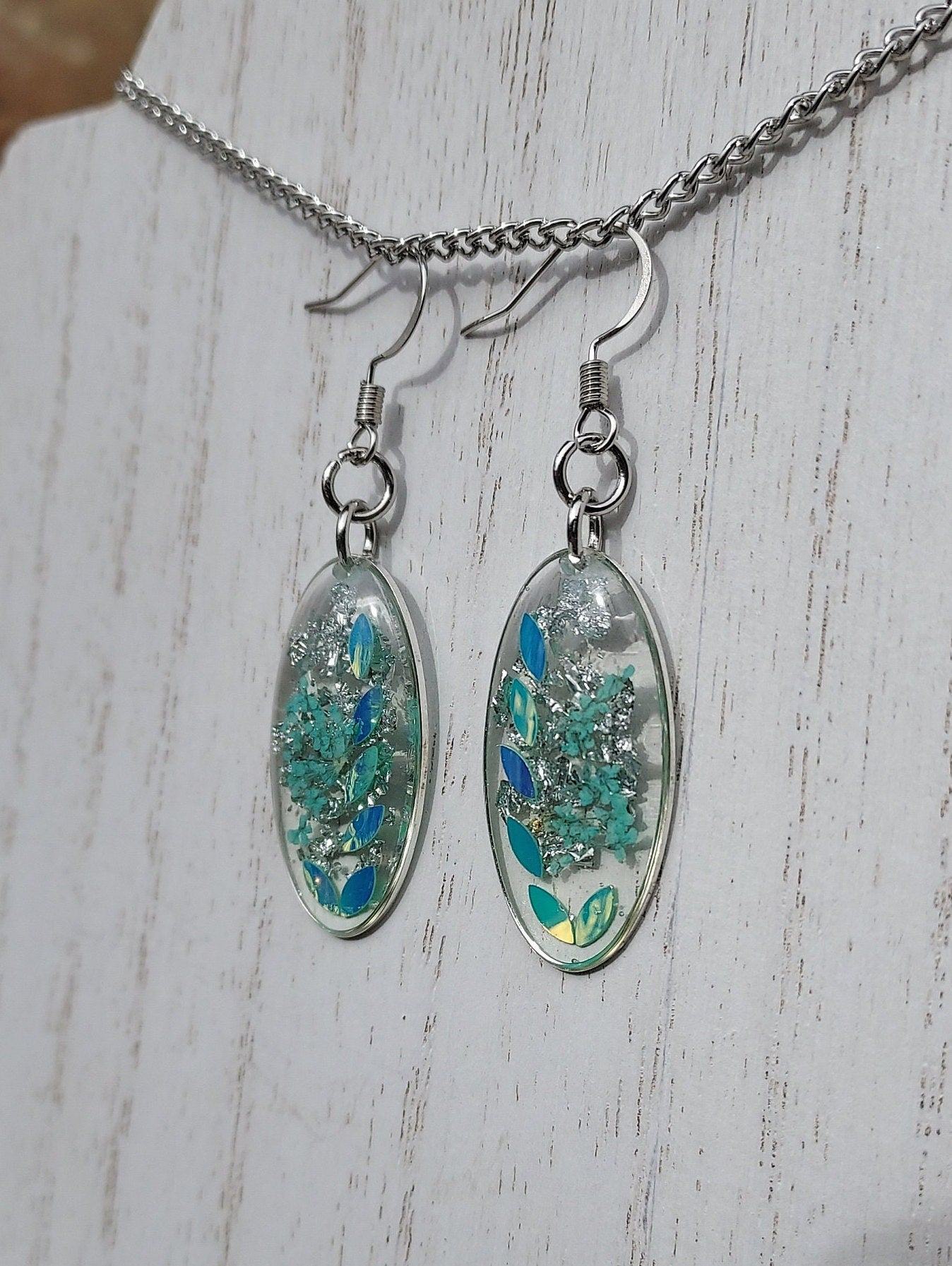 Queen Anne's Lace Earrings #6