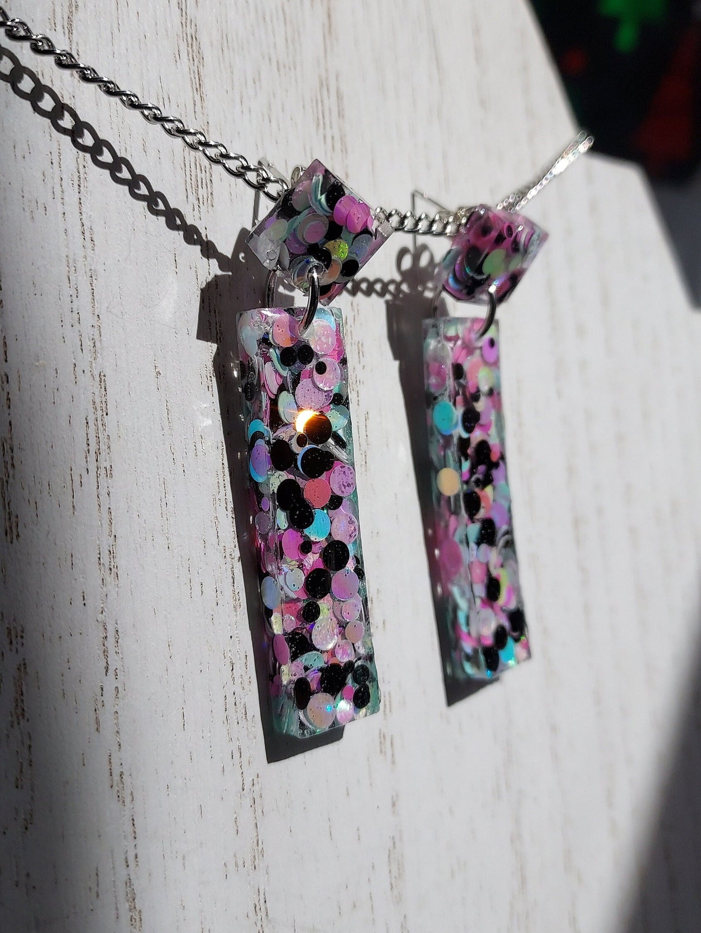 Confetti Glitter Earrings #2