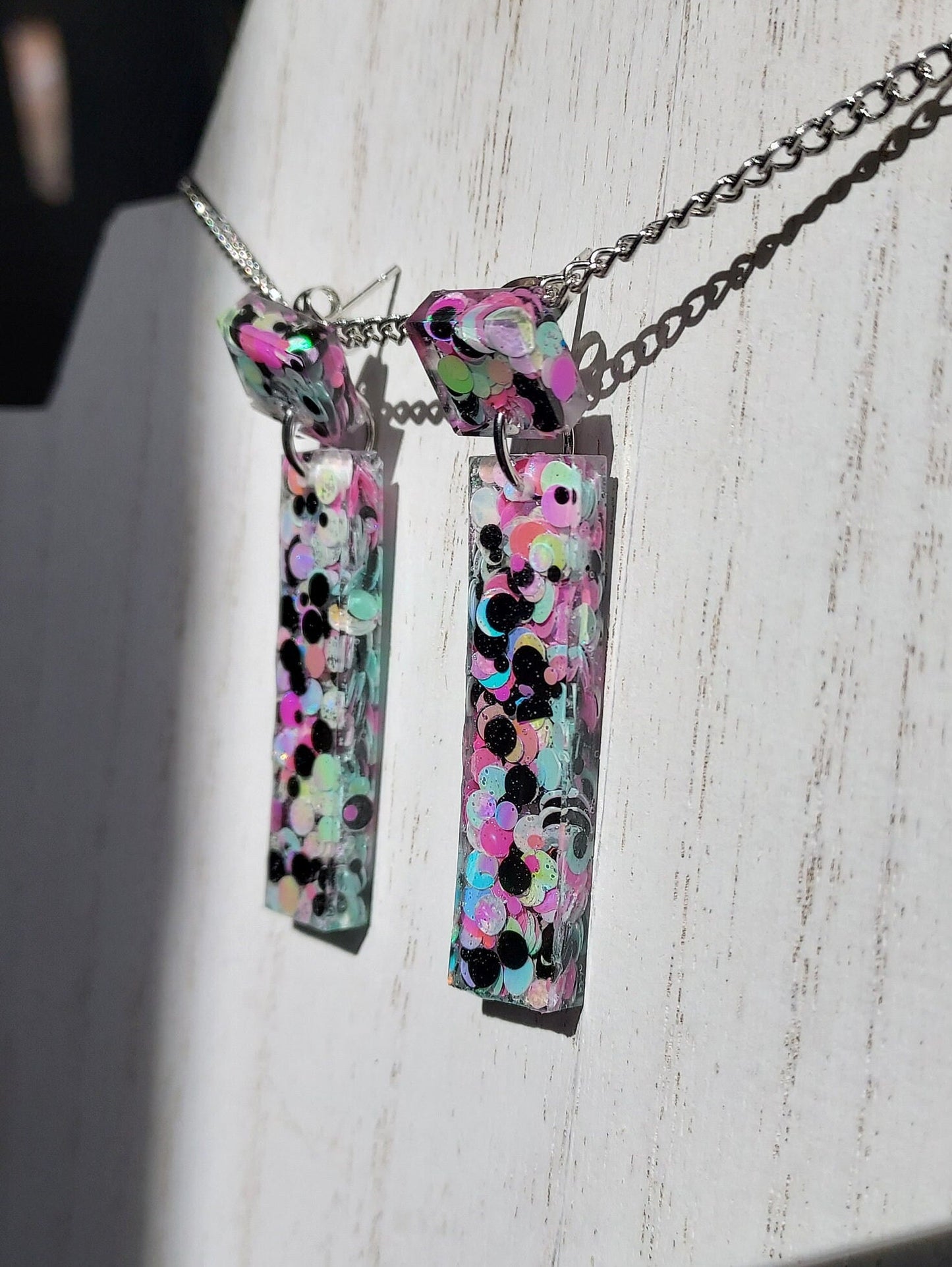 Confetti Glitter Earrings #2