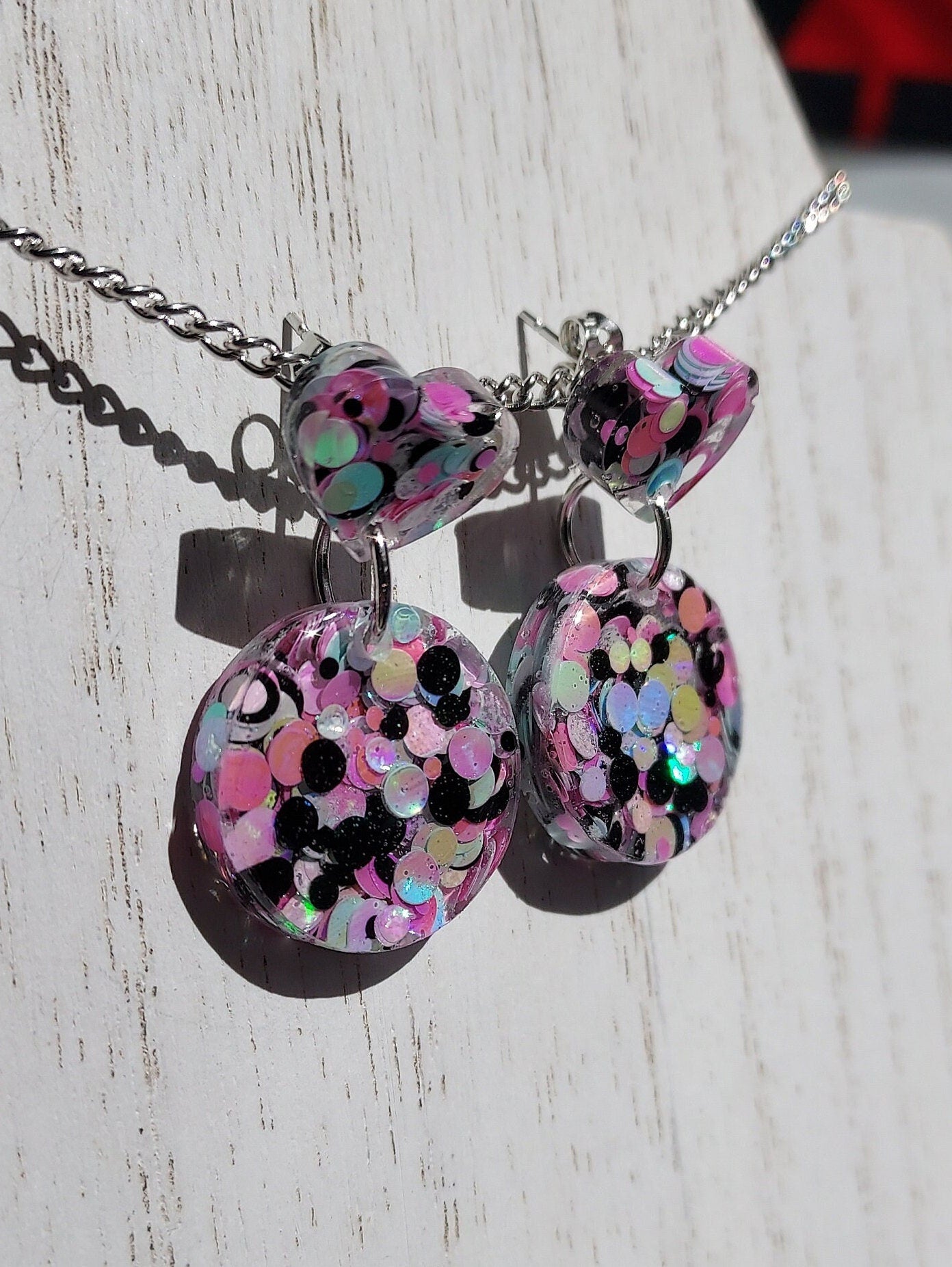 Confetti Glitter Earrings #1