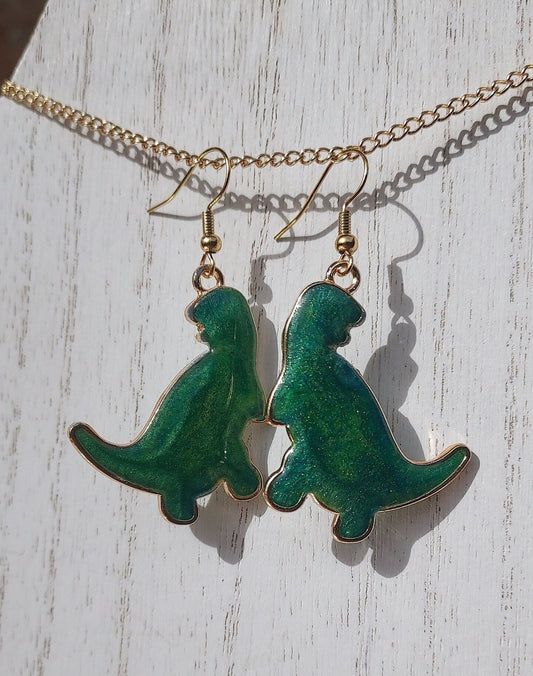 Dinosaur Earrings #3
