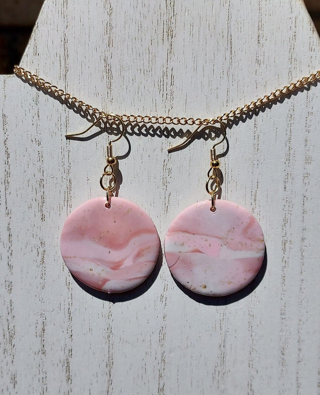 Blush Clay Earrings #1
