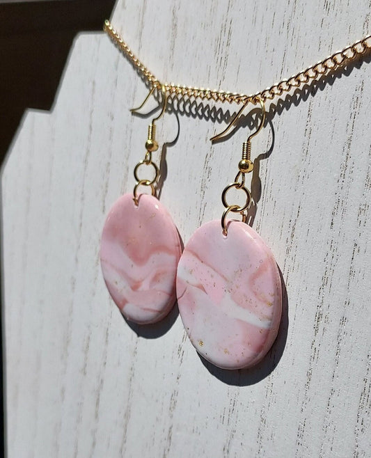 Blush Clay Earrings #1
